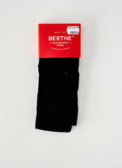 Collants noir BERTHE AUX GRANDS PIEDS pour femme seconde vue
