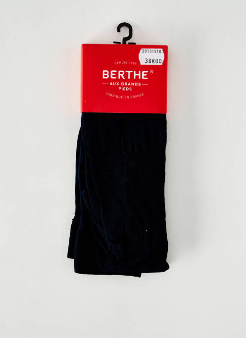 Collants stretch bleu BERTHE AUX GRANDS PIEDS femme