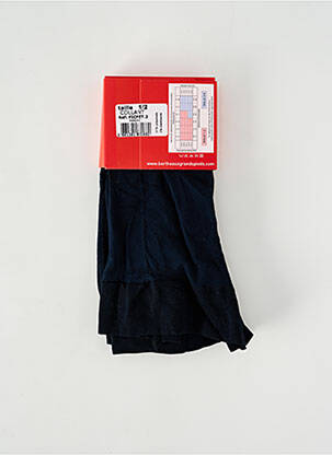 Collants stretch bleu BERTHE AUX GRANDS PIEDS femme