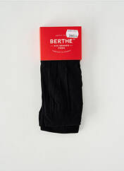 Collants noir BERTHE AUX GRANDS PIEDS pour femme seconde vue