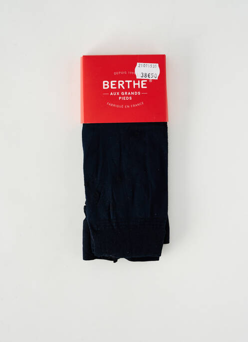 Collants bleu BERTHE AUX GRANDS PIEDS pour femme