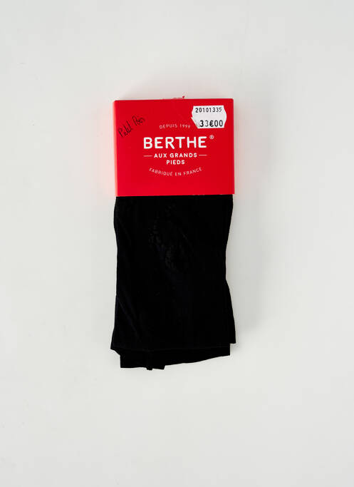Collants noir BERTHE AUX GRANDS PIEDS pour femme