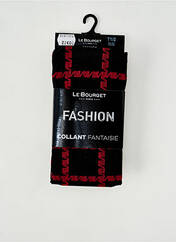 Collants rouge LE BOURGET pour femme seconde vue
