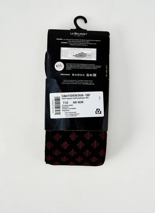 Collants violet LE BOURGET pour femme