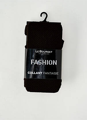 Collants marron LE BOURGET pour femme