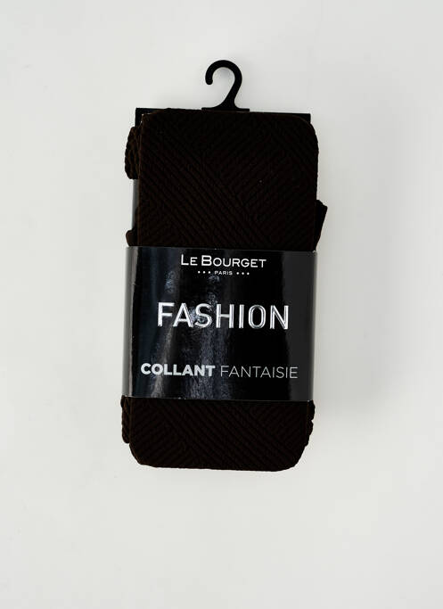 Collants marron LE BOURGET pour femme