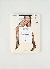 Collants noir LE BOURGET pour femme seconde vue