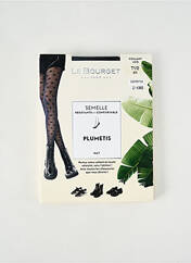 Collants noir LE BOURGET pour femme seconde vue
