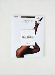 Collants marron LE BOURGET pour femme seconde vue