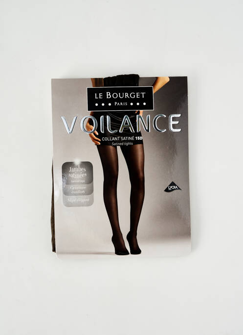 Collants marron LE BOURGET pour femme