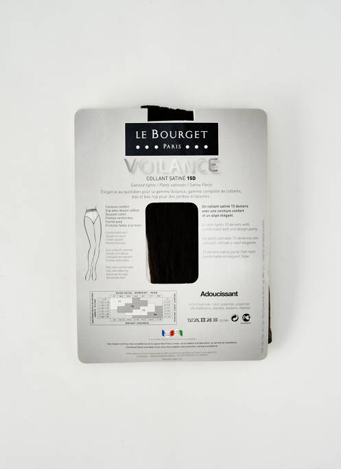 Collants marron LE BOURGET pour femme