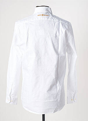 Chemise manches longues manches longues blanc SERGE BLANCO homme