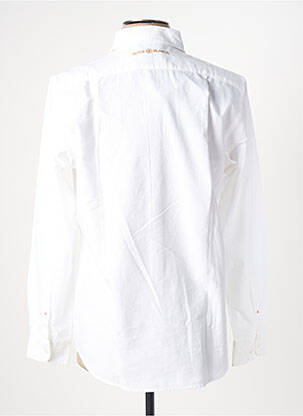 Chemise manches longues manches longues blanc SERGE BLANCO homme