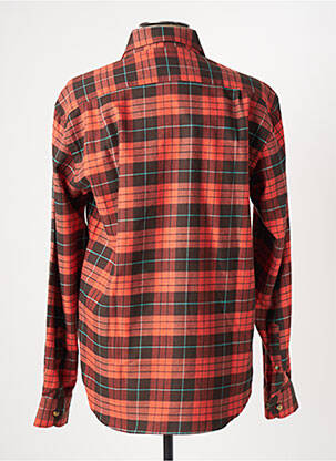 Chemise manches longues manches longues orange SERGE BLANCO homme