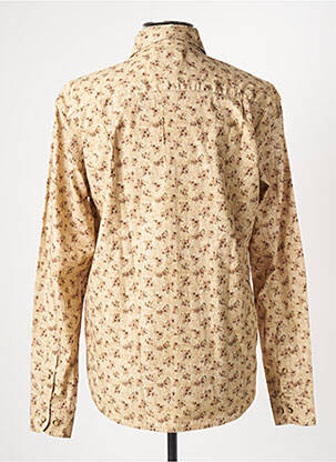 Chemise manches longues manches longues beige SERGE BLANCO homme