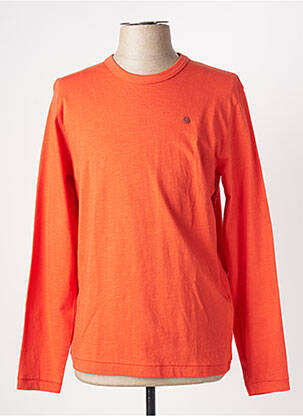 T-shirt coupe cintrée manches longues orange SERGE BLANCO homme