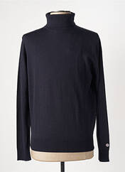 Pull col roulé bleu SERGE BLANCO pour homme seconde vue