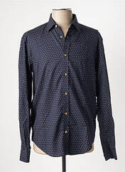 Chemise manches longues bleu SERGE BLANCO pour homme seconde vue