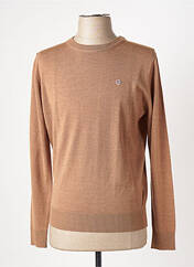 Pull marron SERGE BLANCO pour homme seconde vue