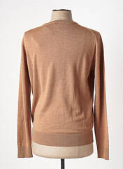 Pull marron SERGE BLANCO pour homme seconde vue