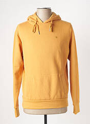 Sweat-shirt à capuche jaune SERGE BLANCO pour homme seconde vue