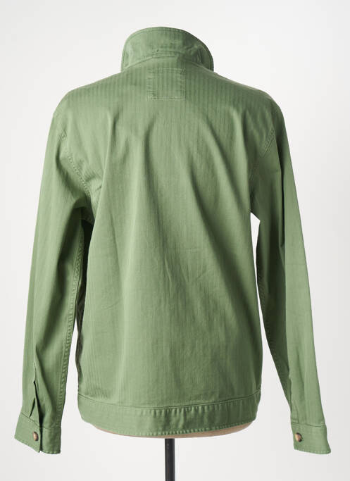 Veste casual fermeture boutonnée sur le devant vert SERGE BLANCO homme