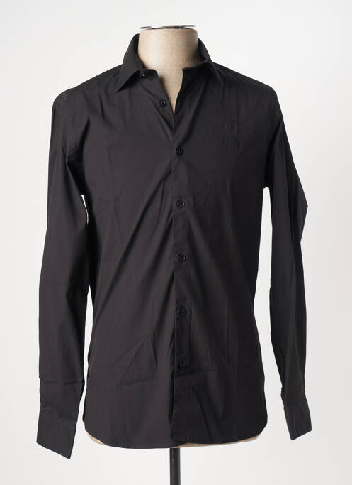 Chemise manches longues manches longues noir SERGE BLANCO homme