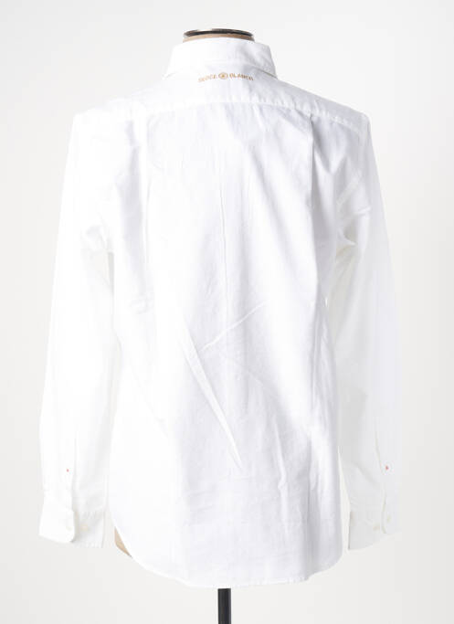 Chemise manches longues blanc SERGE BLANCO pour homme