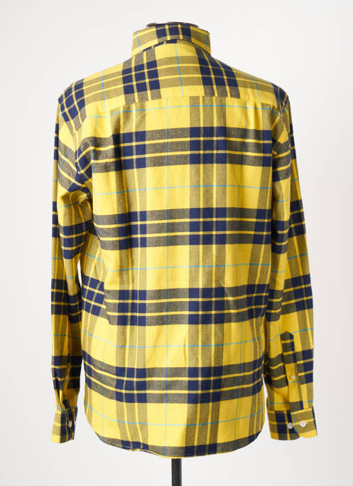 Chemise manches longues jaune SERGE BLANCO pour homme