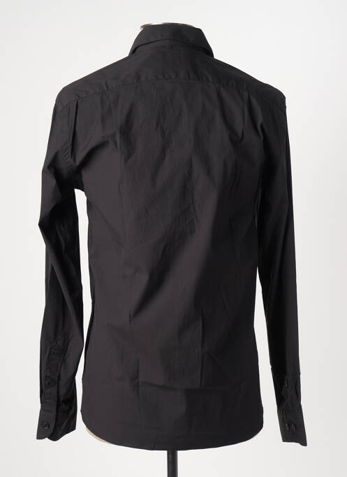 Chemise manches longues noir SERGE BLANCO pour homme