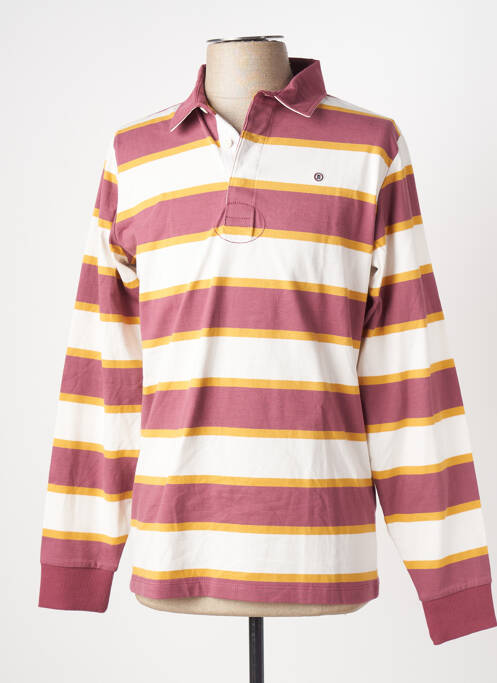 Polo rouge SERGE BLANCO pour homme