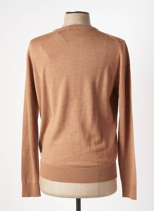 Pull marron SERGE BLANCO pour homme