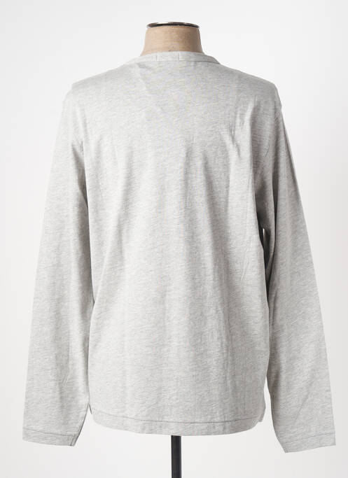 T-shirt gris SERGE BLANCO pour homme