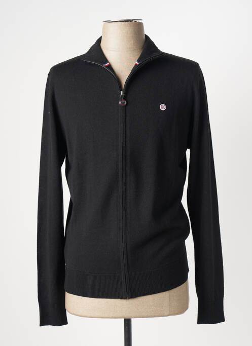 Veste casual noir SERGE BLANCO pour homme