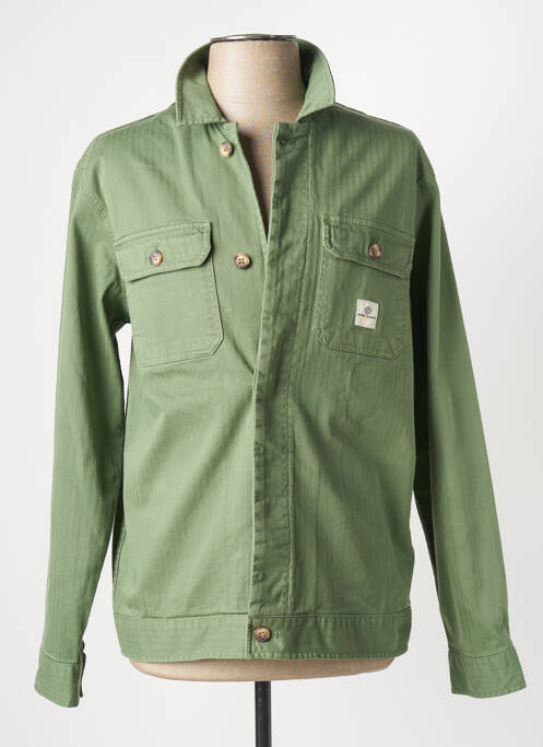 Veste casual vert SERGE BLANCO pour homme
