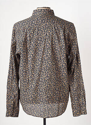 Chemise manches longues imprimé fleurs gris SERGE BLANCO homme