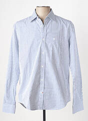 Chemise manches longues bleu SERGE BLANCO pour homme seconde vue