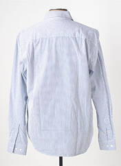 Chemise manches longues bleu SERGE BLANCO pour homme seconde vue