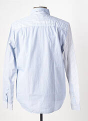 Chemise manches longues bleu SERGE BLANCO pour homme seconde vue