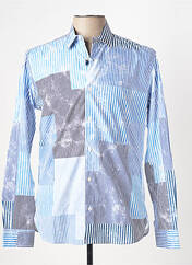 Chemise manches longues bleu SERGE BLANCO pour homme seconde vue