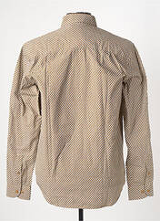 Chemise manches longues marron SERGE BLANCO pour homme seconde vue