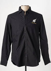 Chemise manches longues noir SERGE BLANCO pour homme seconde vue