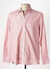 Chemise manches longues rose SERGE BLANCO pour homme seconde vue