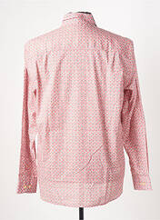 Chemise manches longues rose SERGE BLANCO pour homme seconde vue