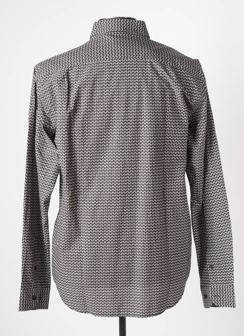 Chemise manches longues gris SERGE BLANCO pour homme