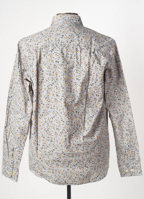 Chemise manches longues gris SERGE BLANCO homme