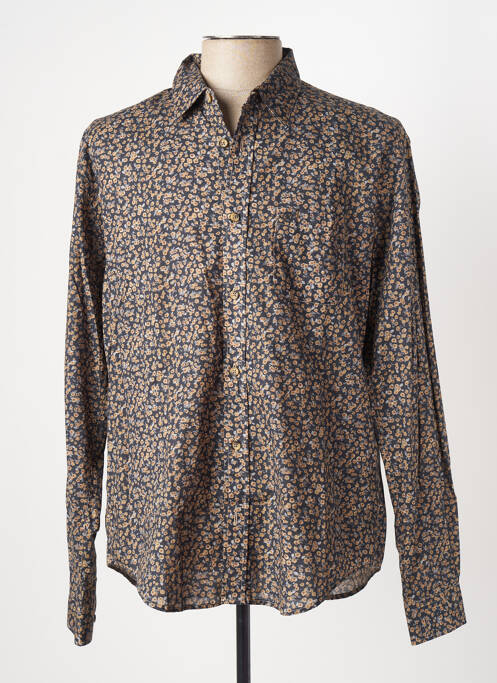 Chemise manches longues gris SERGE BLANCO pour homme