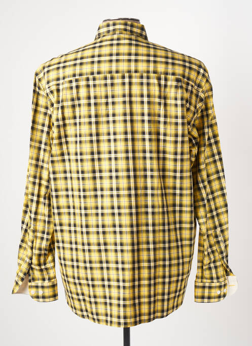 Chemise manches longues jaune SERGE BLANCO homme