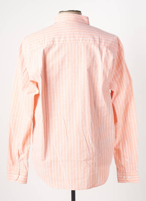 Chemise manches longues orange SERGE BLANCO pour homme