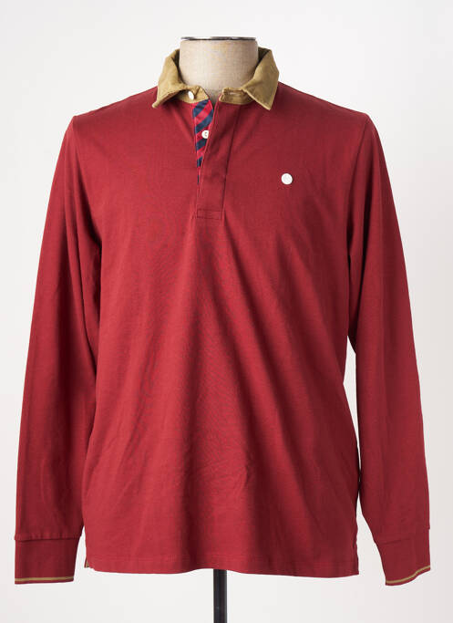 Polo rouge SERGE BLANCO pour homme